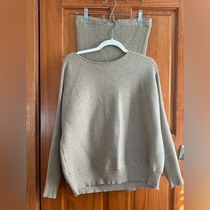 Mango Sweater Set gently worn. Size small.